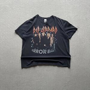 2011 Def Leppard Mirror Ball Tour T-Shirt